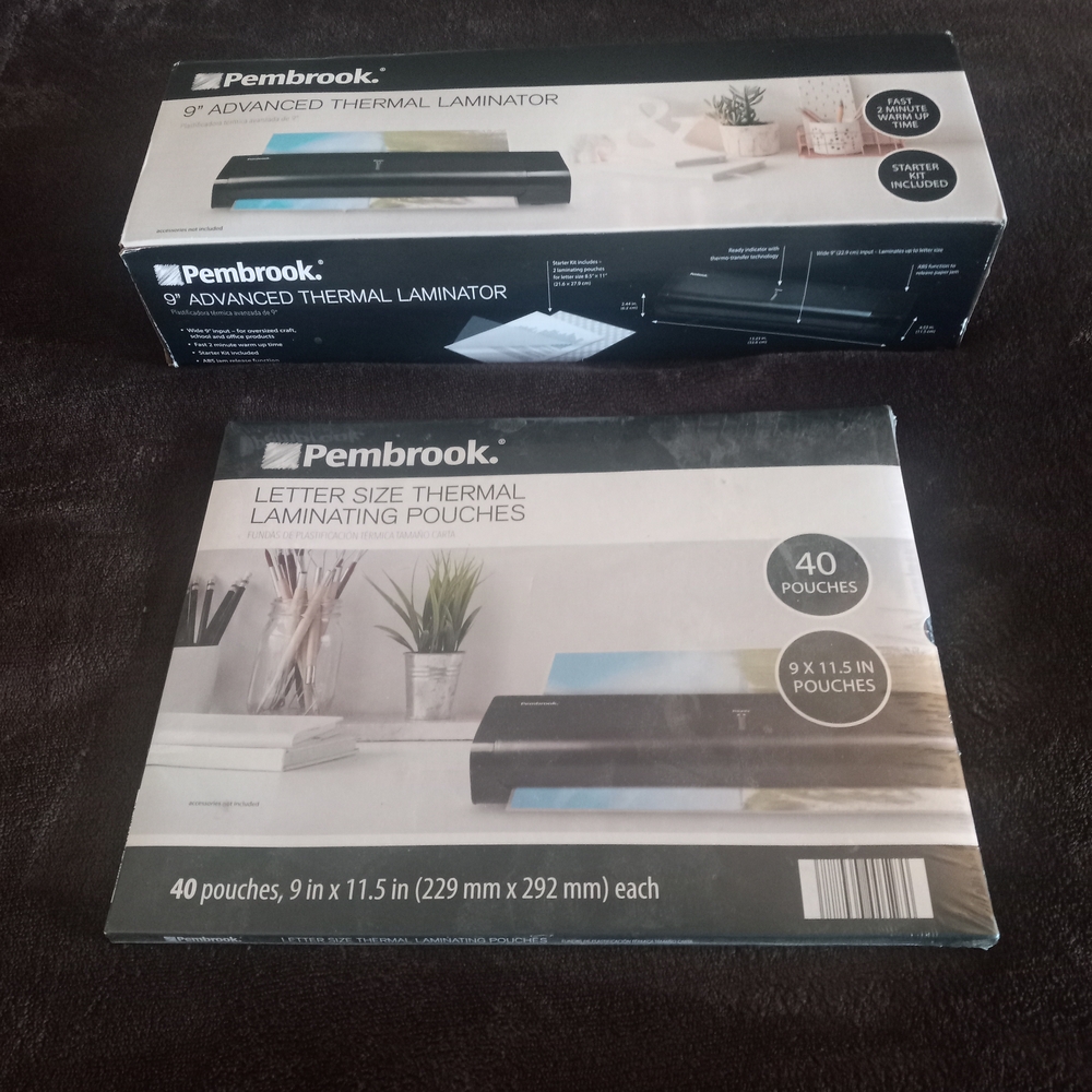 Pembroke 9" advanced Thermal Laminator